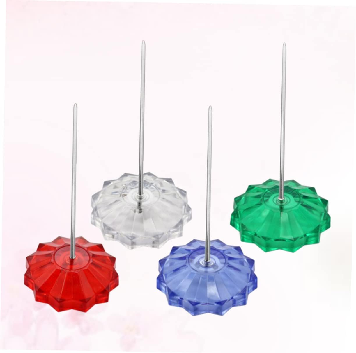 SEWACC 4Pcs Pen Holder Desk Metal Receipt Holder Bill Fork Receipt Organiser Office Accessory for Hotel Restaurant image number 4