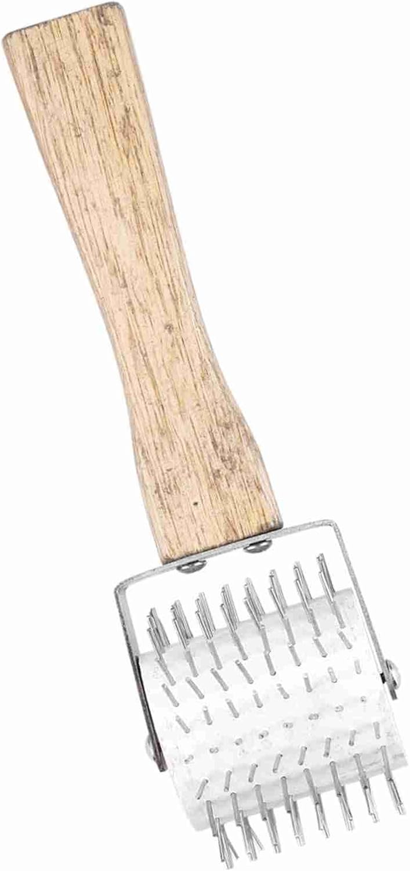 High Density Uncapping Needle Roller Bee Honey Comb Extracting Beekeeping Beekeeper Equipment Tool with Wooden Handle - Backyard Livestock & Bee Care image number 2