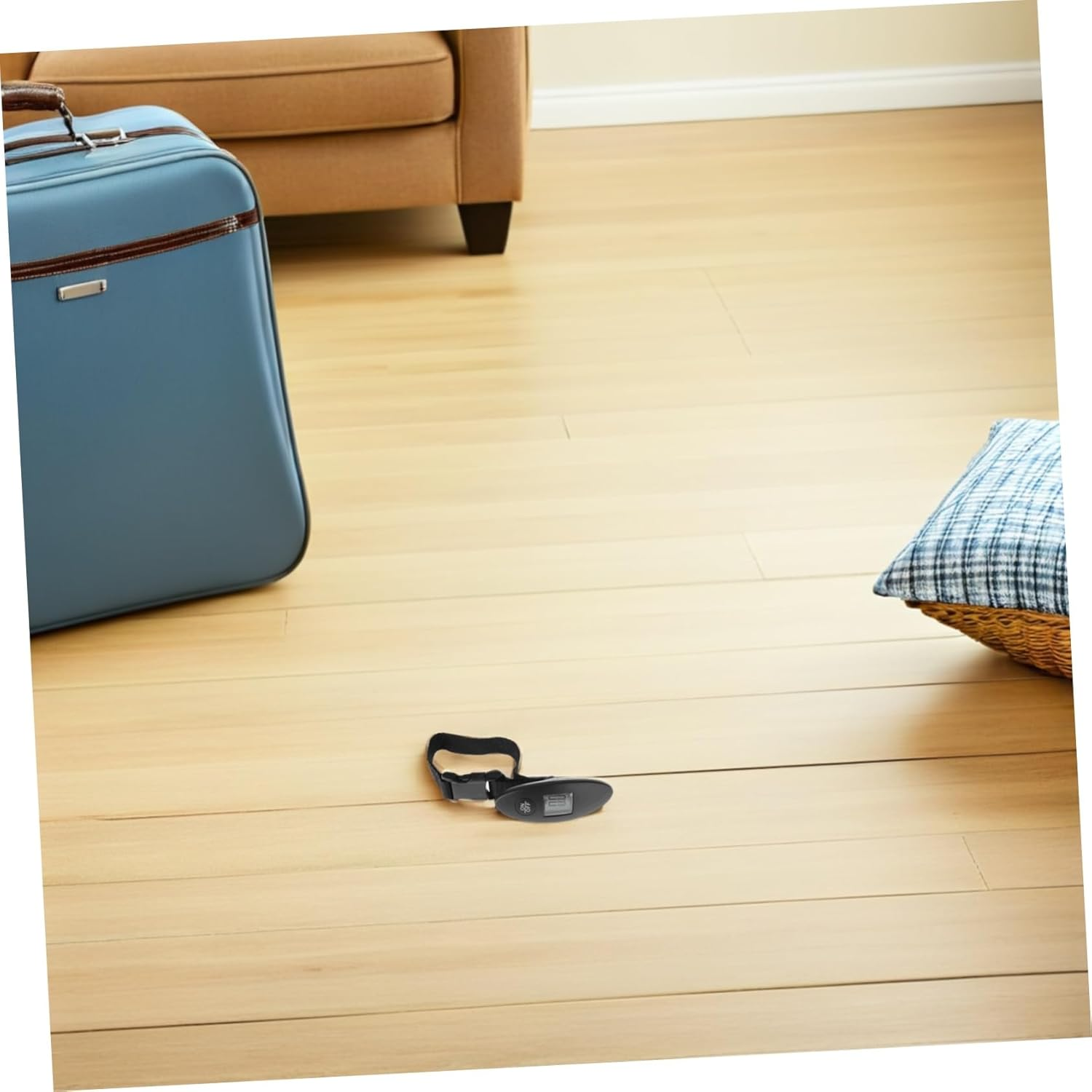 TINEASUR 2Pcs Portable Digital Hanging Luggage Scale Handheld Electronic Travel Weighing Tool with Clear LCD Display for Accurate Baggage Weight Measurement image number 3