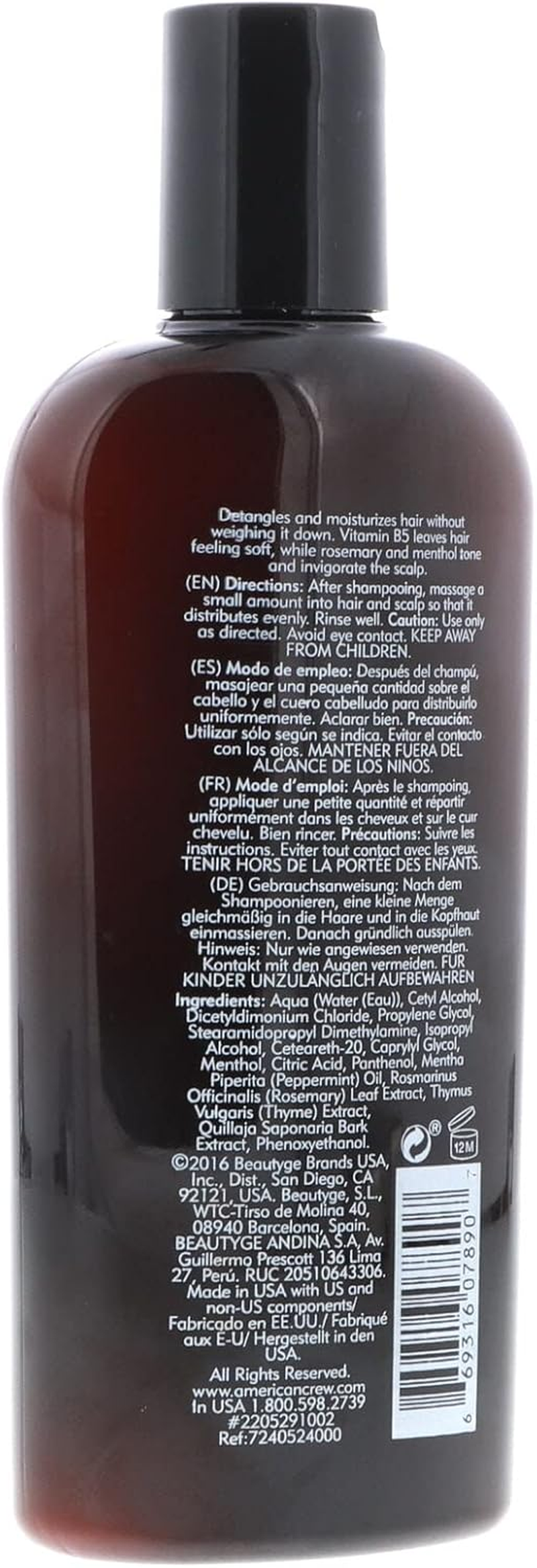 Stimulating Conditioner by American Crew for Men - 8.5 Oz Conditioner image number 4