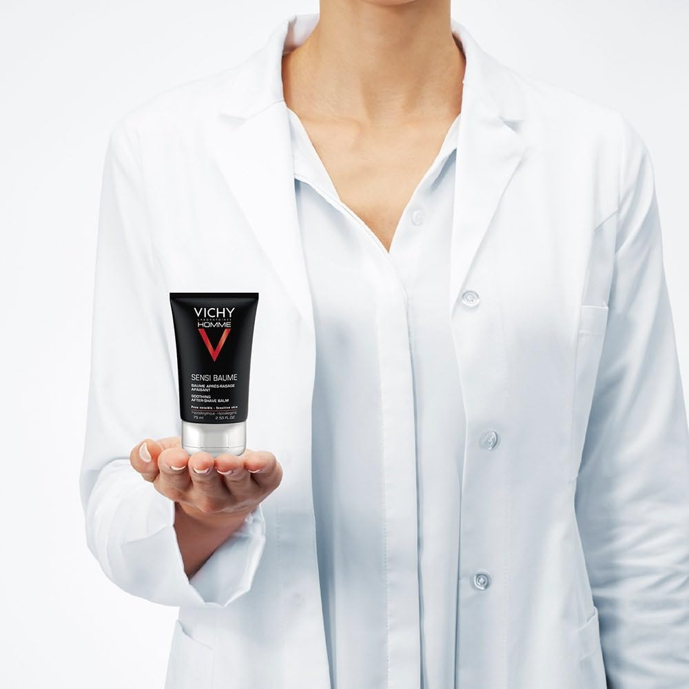 Vichy Homme Soothing After-Shave Balm (For Sensitive Skin) 75Ml/2.53Oz