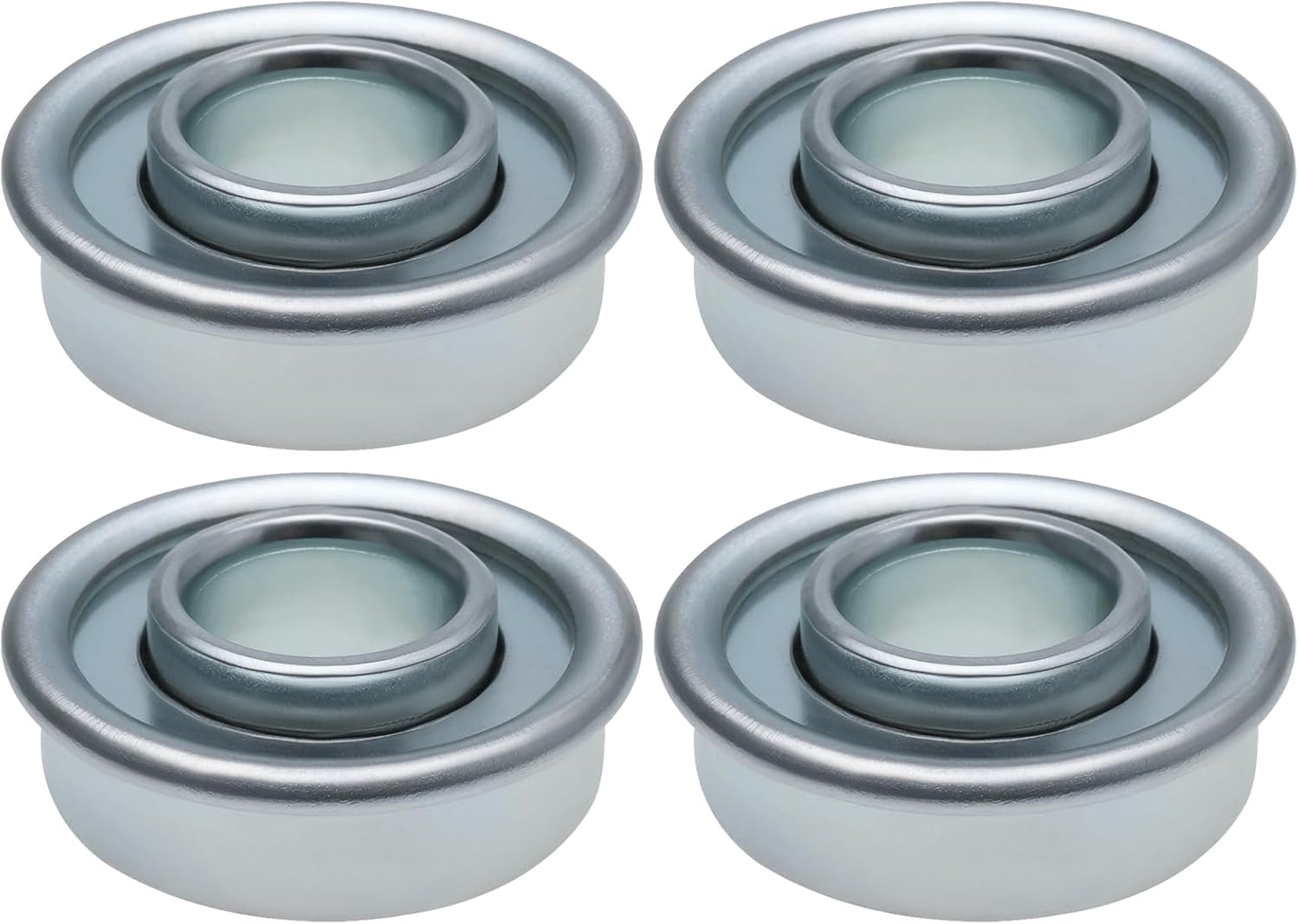 4Pcs Lawnmower Wheel Bearings Compatible with AL-KO Compatible with Brast Compatible with Bosch Compatible with Castel Garden (28.6X12.7Mm) image number 1