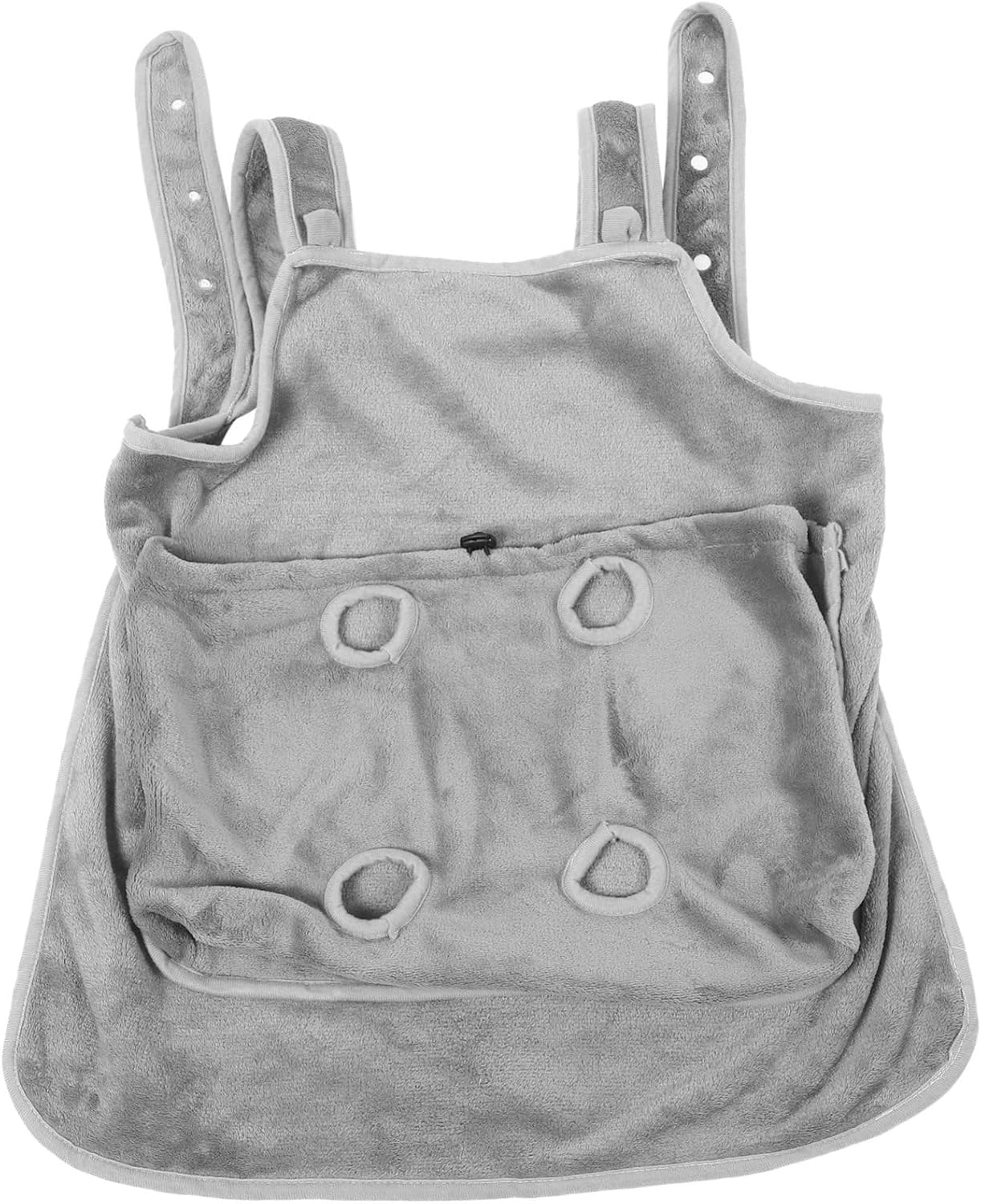 Abaodam Cat Apron Pet Carrier Bag with Soft Comfortable Material Secure Snug Fit for Outdoor Use Hair Resistant Grooming Apron for Cats Protects Clothes from Shedding and Scratches image number 4