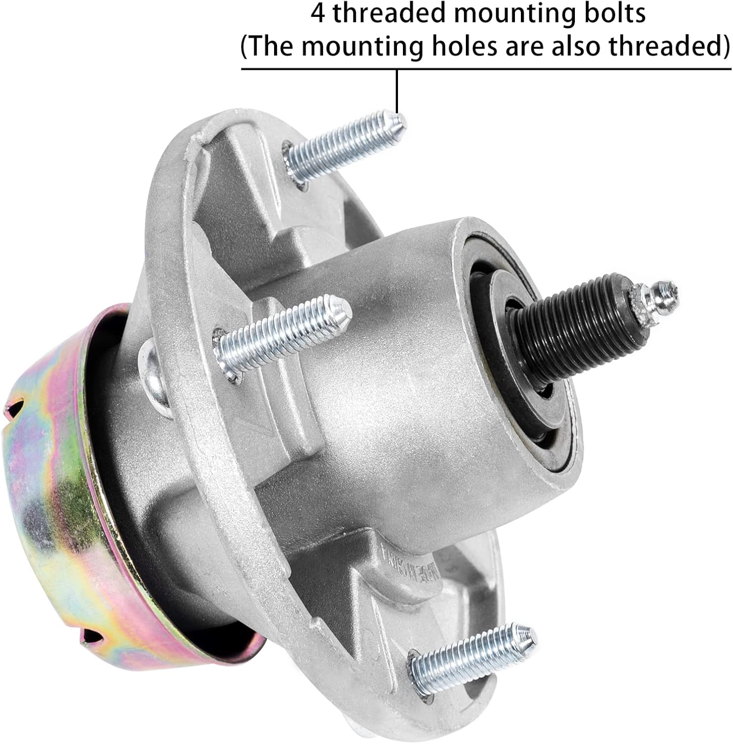 Parts Camp Spindle AM144377 for John Deere AM124498 AM131680 AM135349 Mower Spindle image number 4