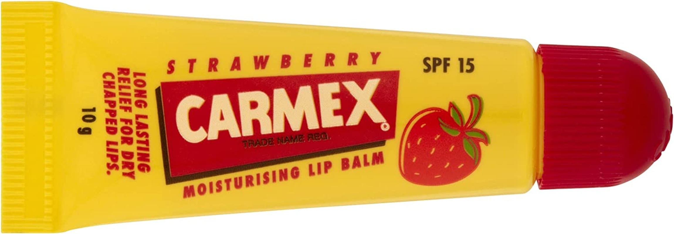 CARMEX Strawberry Lip Balm 10G Tube image number 3