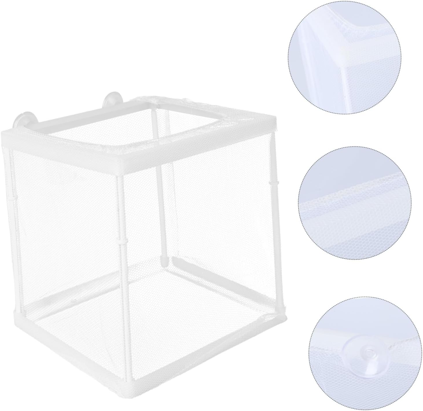 UKCOCO Fish Breeding Tank Fish Incubator for Aquarium with Mesh Design Isolation and Fry Protection in Guppy Shrimp Breeding image number 1