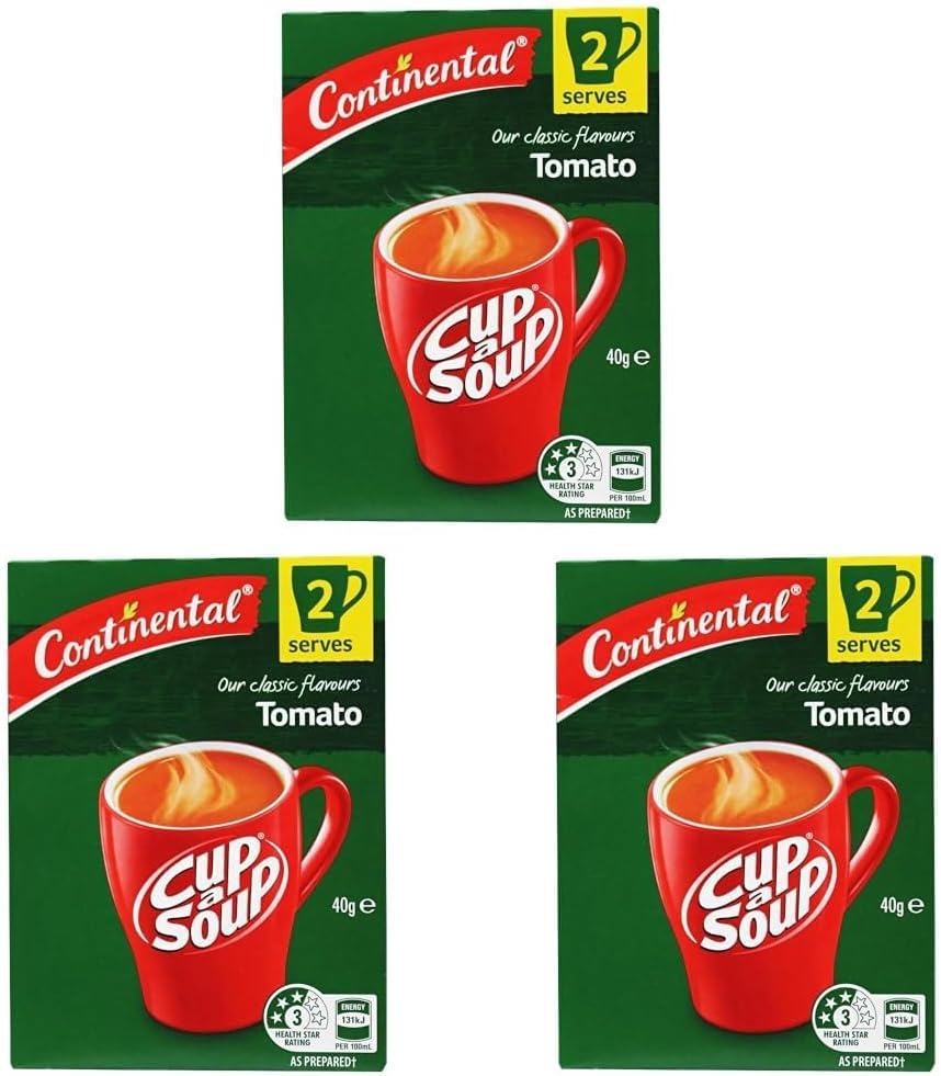 Continental Tomato Cup a Soup 40 G (Pack of 2)