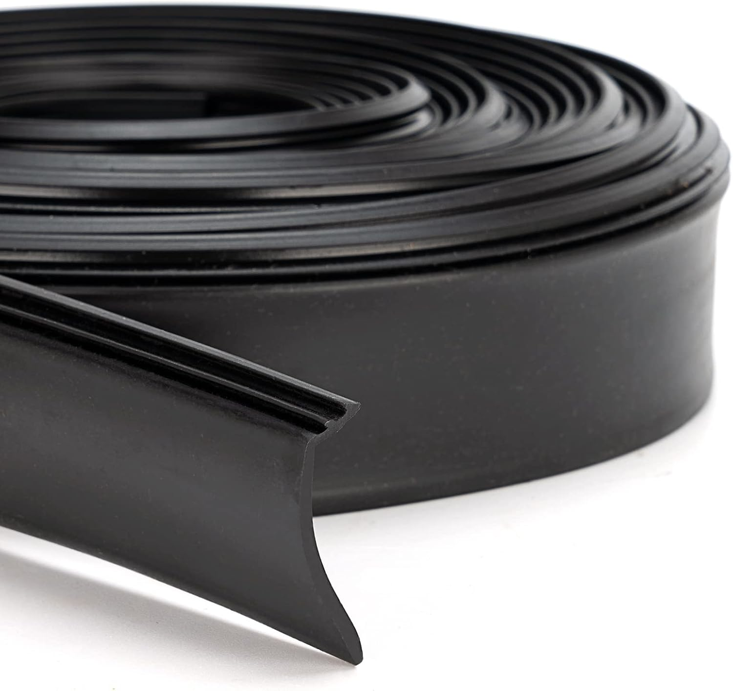 D-Seal RV Slide Out Seal 018-312-EKD RV D Seal Wiper Weather Stripping for Slides 1" X 15/16" X 35' Camper Slideout System Black Rubber