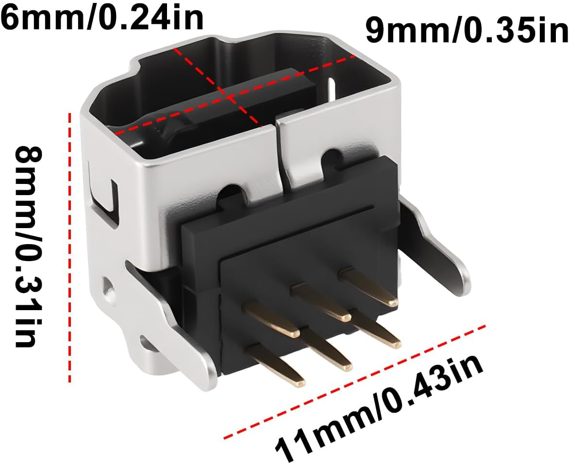 OTOTEC 4PCS Player Link Port Connector Plug Compatible with Nintendo Gameboy Advance GBA Player image number 6