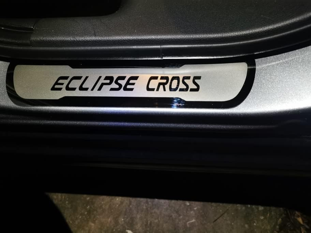 GZBFTDH Auto Parts for Mitsubishi Eclipse Cross 2018-2024 Accessories, Car Door Sill Scuff Plate Protector,Stainless Steel Kick Panels Door Entry Guard Trim Cover image number 1