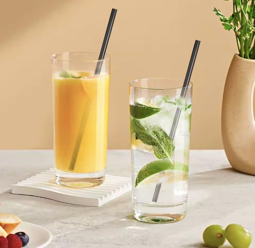 200 Reusable Straws, Sustainable Alternative, Drinking Straws, Suitable for Various Drinks, Coffee, Juices, Milkshakes image number 1