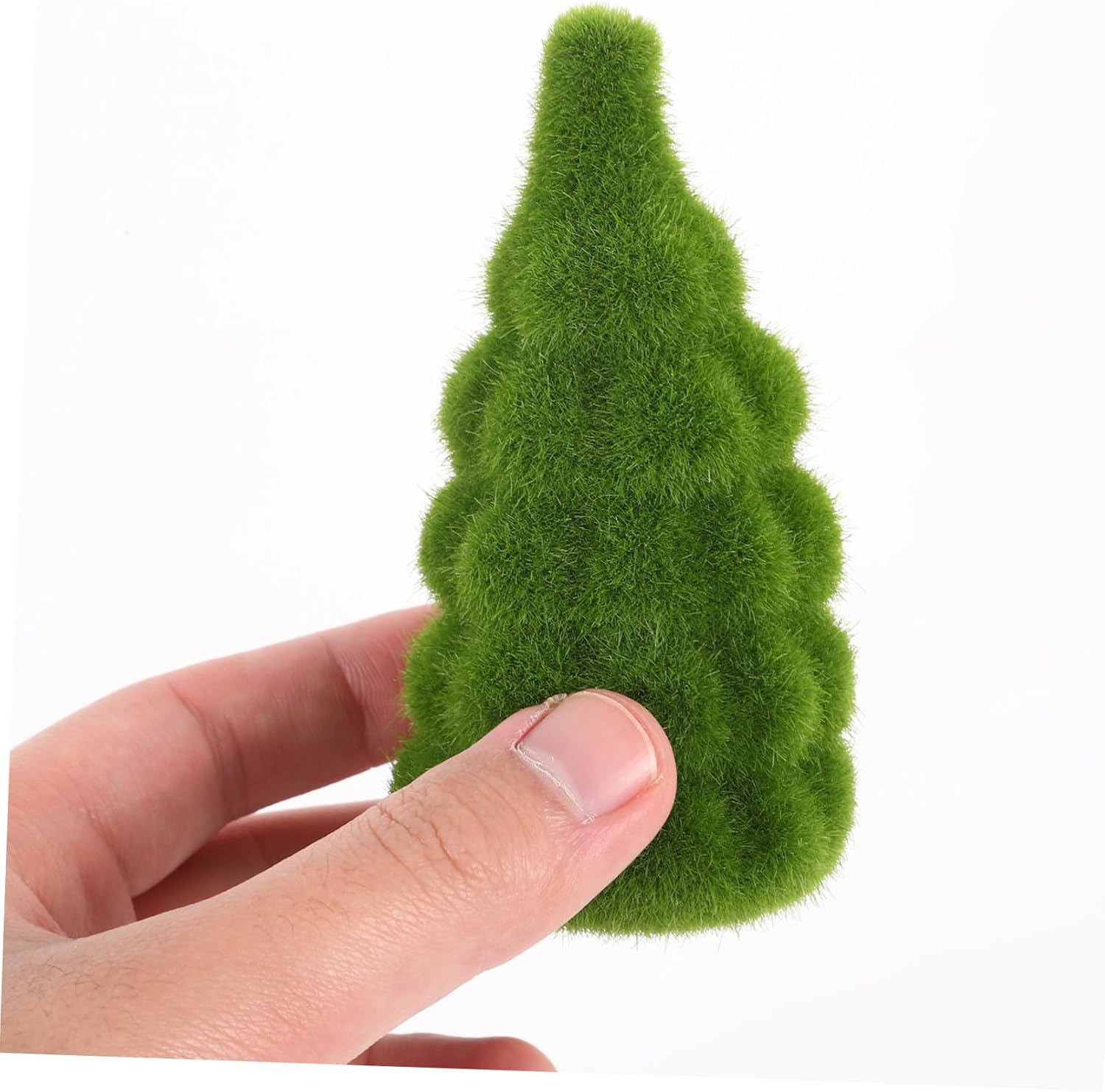 GARVALON Mini Artificial Flocking Christmas Tree for Outdoor Christmas Decorations Xmas Tree Ornaments for Home Tabletop Decor image number 6
