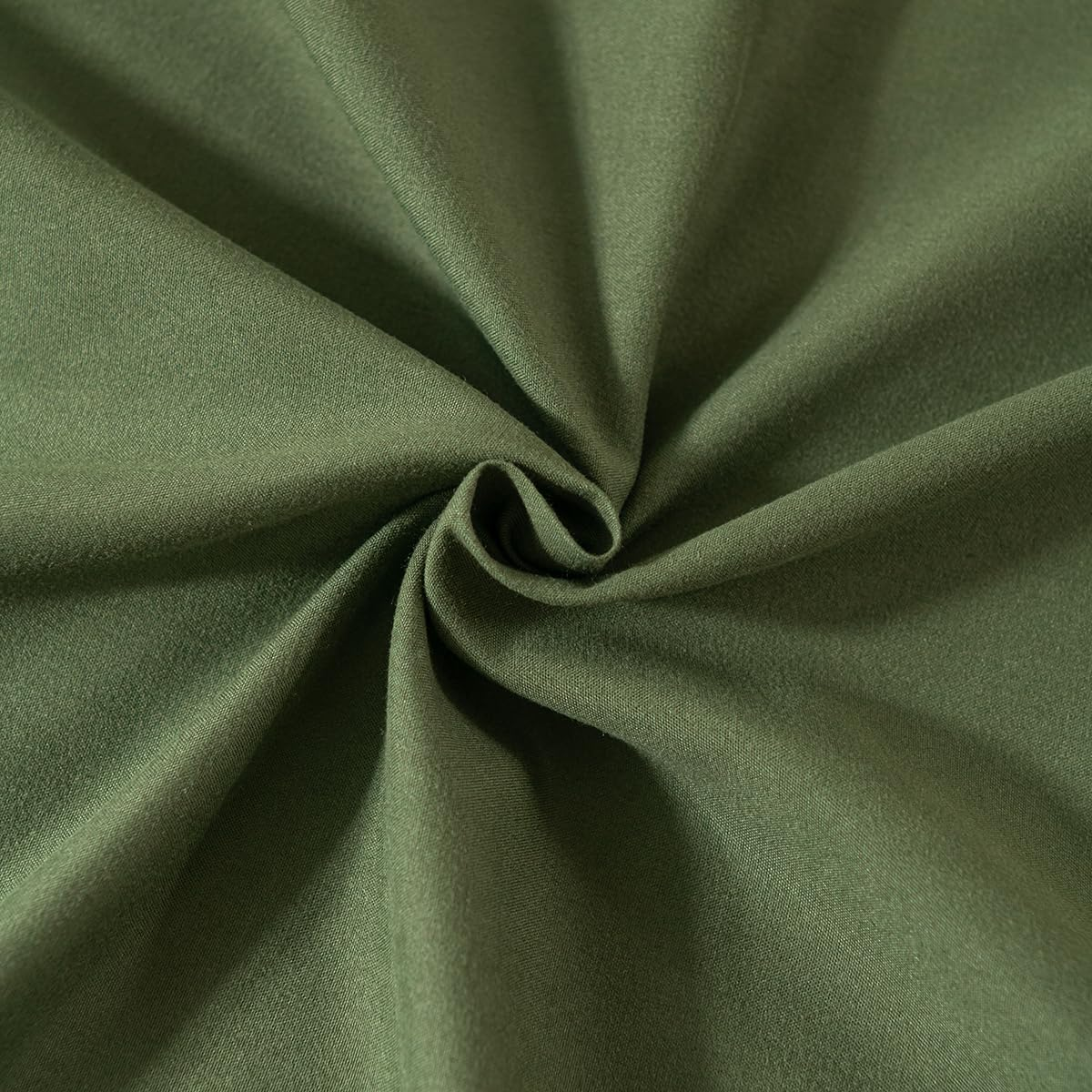 Green Bed Skirt Queen Size Ruffled Bed Skirt with Split Corners, Queen Bed Skirt 12 Inch Drop, TSUTOMI Queen Size Bed Skirt Green for Ruffled Bed Skirt with Split Corners, Bed Skirt Queen Size image number 3