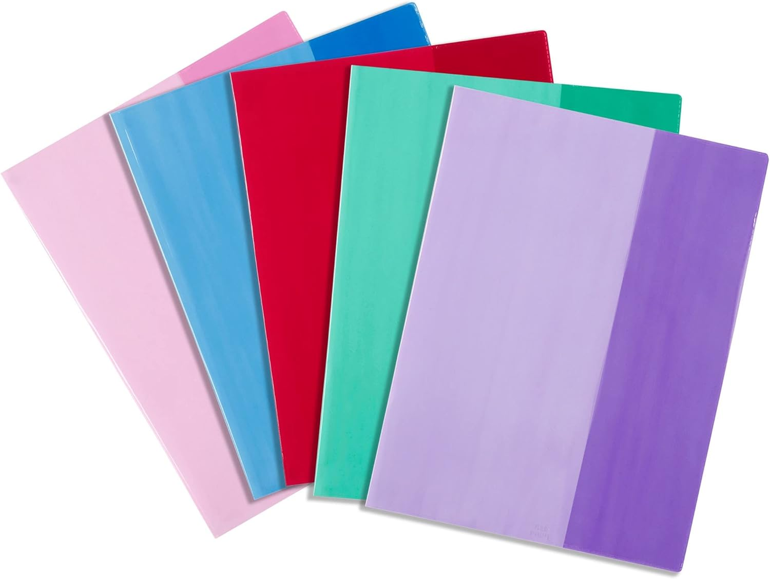 Contact 48863 Book Sleeves Tints 9X7 Pk5