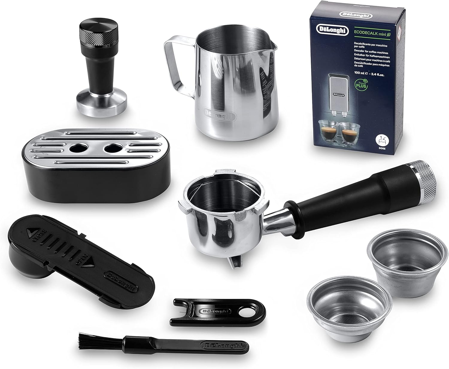 De'Longhi EC950.M Espresso Coffee Machine without Grinder, Silver image number 1