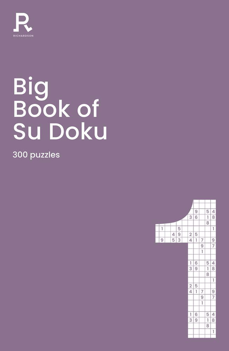 Big Book of Su Doku Book 1: a Bumper Sudoku Book for Adults Containing 300 Puzzles image number 2