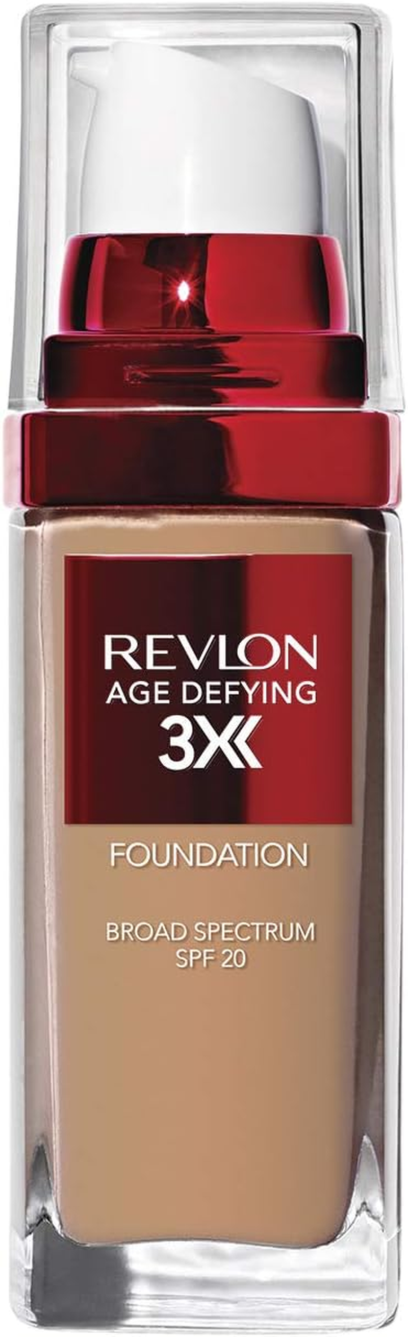 Revlon Age Defying 3X Foundation, Natural Beige, 30Ml
