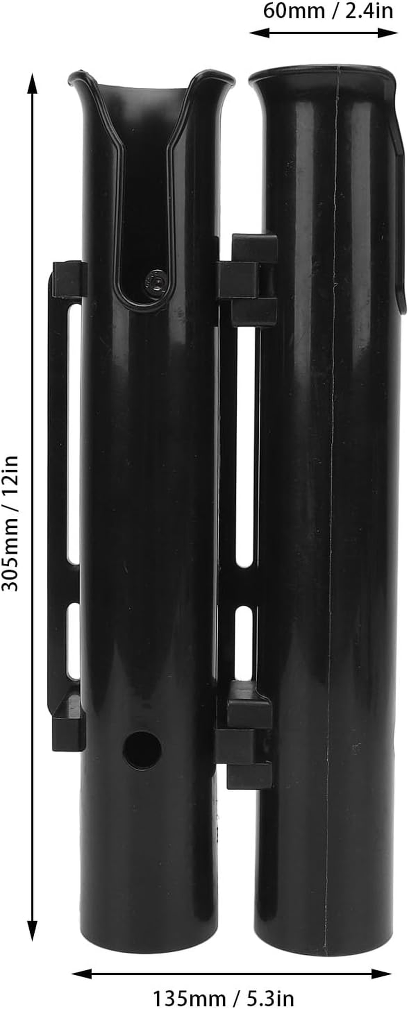 Lightweight Fishing Rod Holder Bracket, Secure Fixation Electric Bike Fishing Rod Bracket, Fishing Rod Holder for Bike, Tube Clamp Installation for Motorcycle, Trailer image number 2