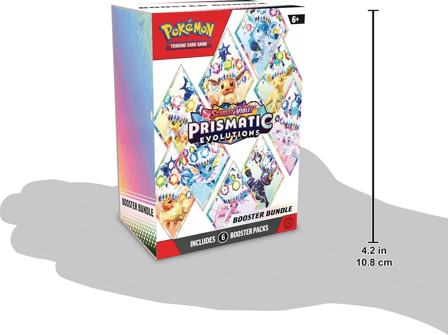 Pokemon TCG Scarlet & Violet 8.5 Prismatic Evolutions Booster Bundle image number 1