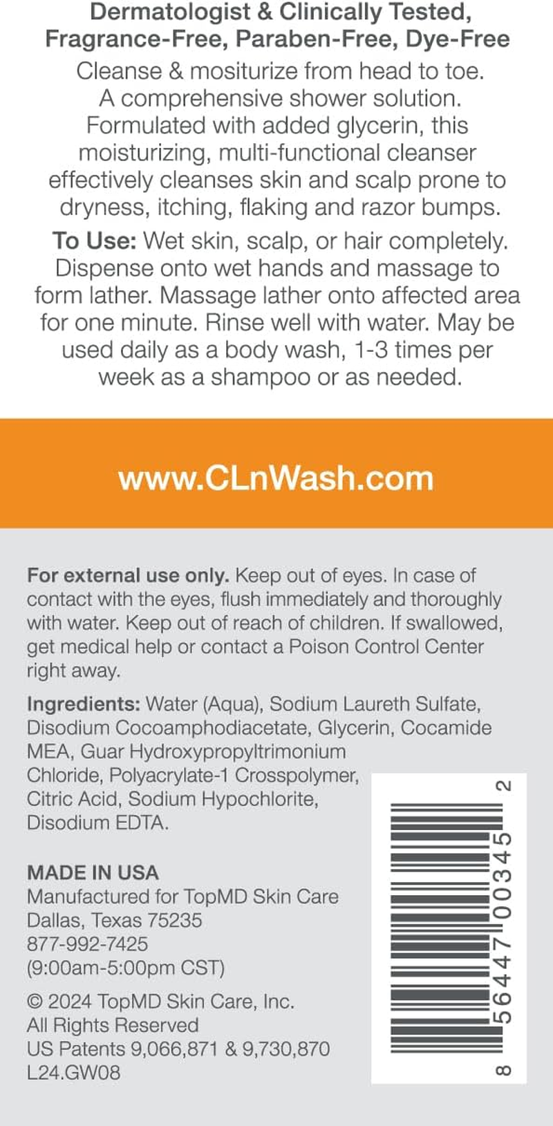 Cln Gentle Shampoo image number 1