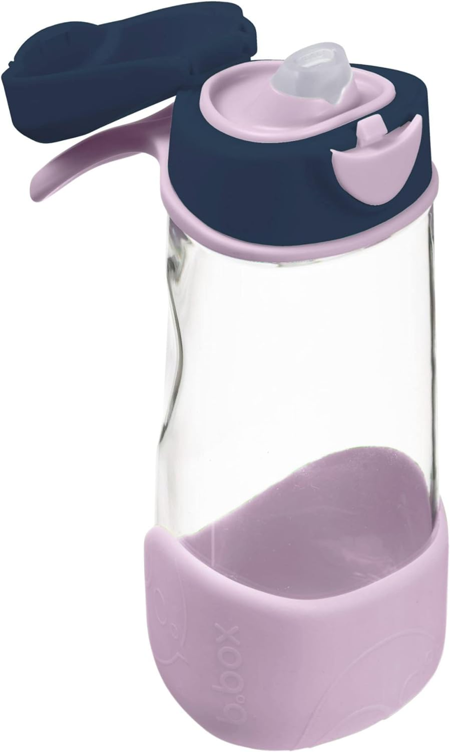 B.Box Sports Spout Bottle, Strawberry Shake, 450 Ml Capacity