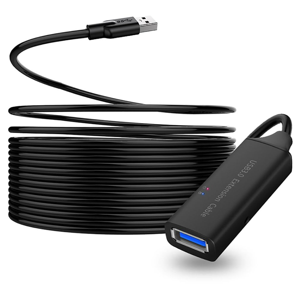 TEKERA 5M USB 3.0 Active Extension Cable Male to Female, Superspeed USB-A Extension Cord, Repeater USB Extender for Camera, Printer, Oculus, Keyboard image number 5