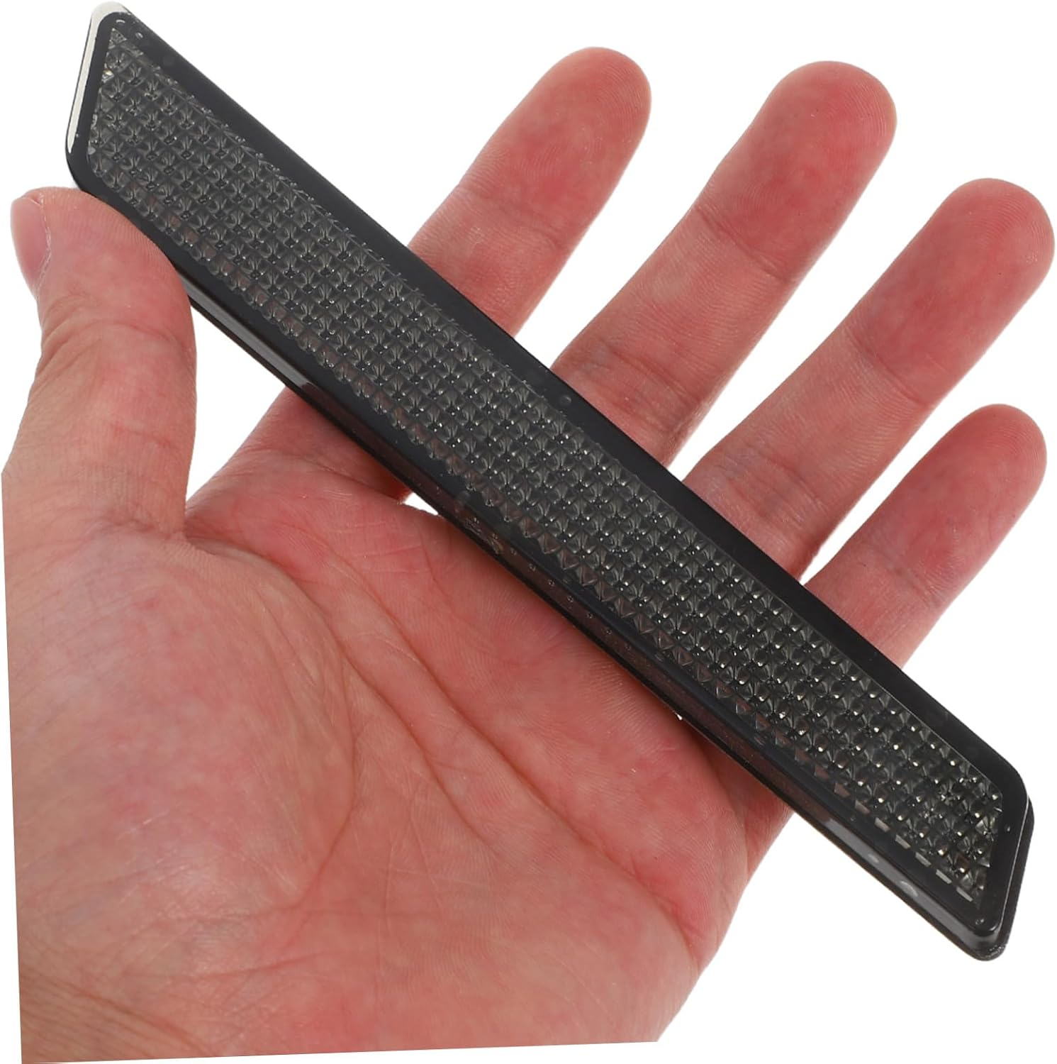 Alipis Motorcycle Reflective Strips Saddle Bag Motorcycle Covers Saddle Bag Reflector Accessories Reflector Inserts Black Grey Abs - Grey image number 6