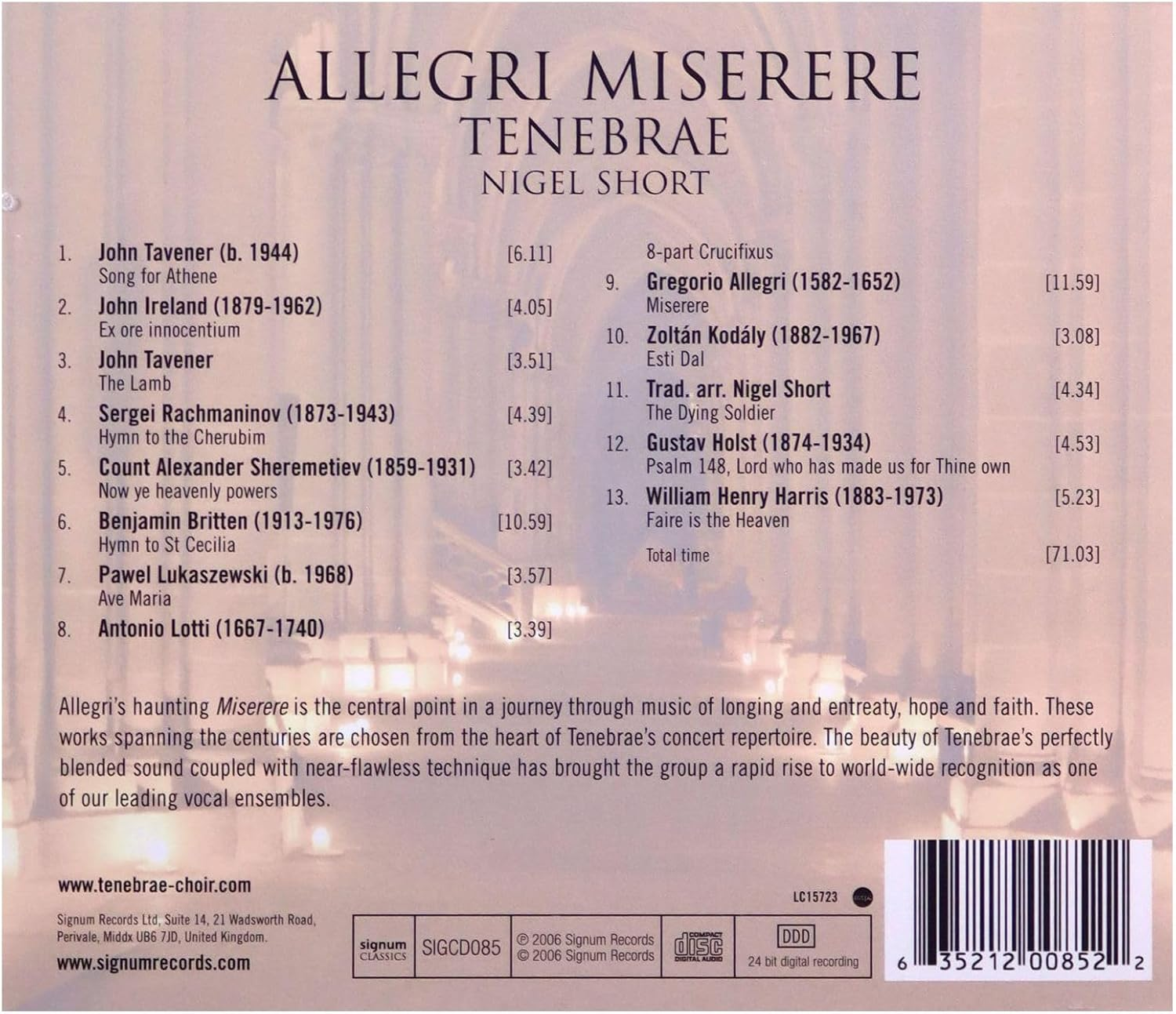 Allegri Miserere image number 1