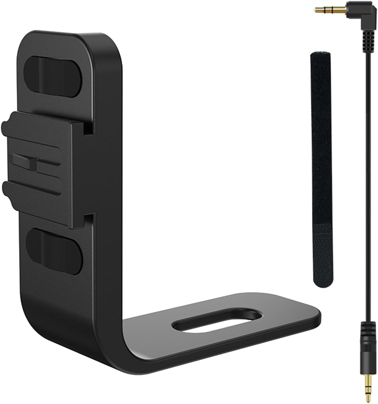 XBERSTAR Mic Cold Shoe Mount for 360 X5 Invisible Mic Bracket Compatible with DJI MIC2 External Adapter Microphone Holder image number 4