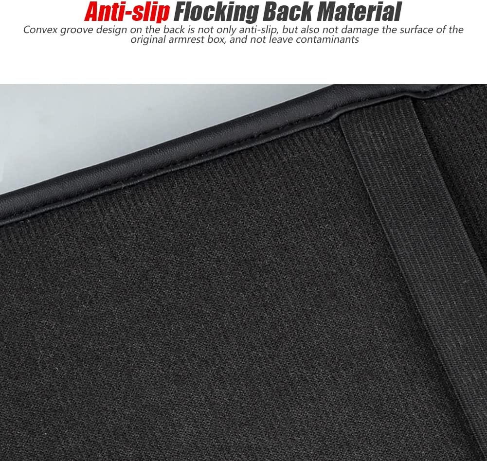 Ladies Car Steering Wheel Cover with Diamond Lattice Girly Classy Fashion Collection Car Steering Wheel Cover with Crown and Diamonds (Queen ONLY) (Armrest Cover) - Black image number 5