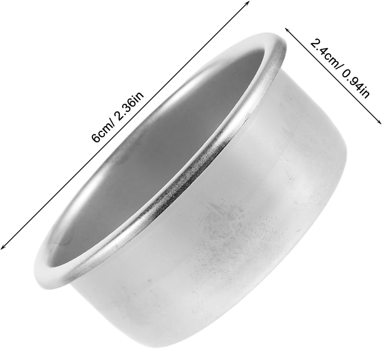 MAGICLULU 2Pcs Stainless Steel Espresso Filter Basket Mesh Screen for Coffee Machine Portafilter Replacement Strainer for Bar Tea Maker image number 3