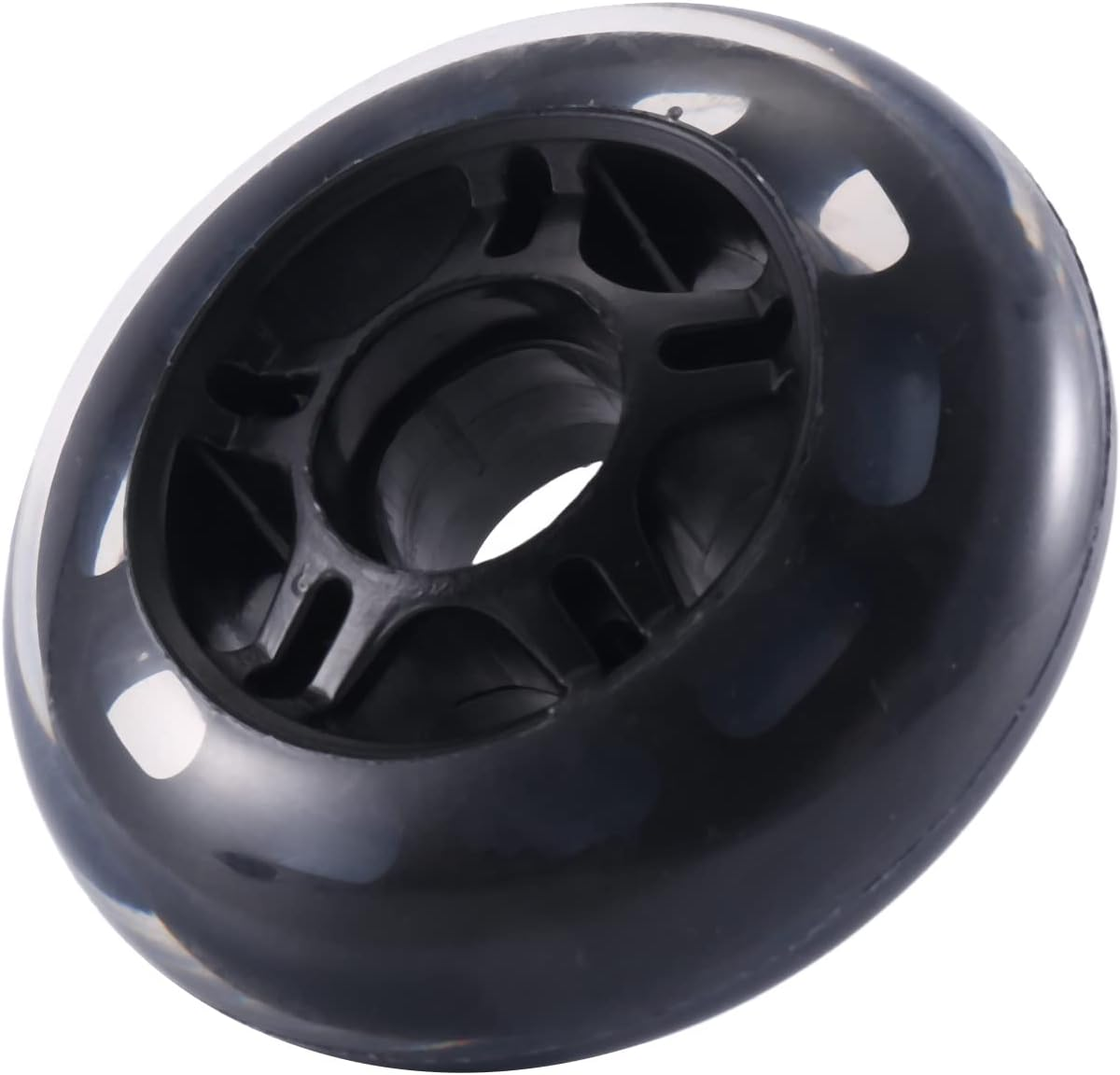 80X24Mm Luggage Replacement Wheels with 6Mm Carbon Steel Bearings for Suitcase Skate - 1 Pair image number 5