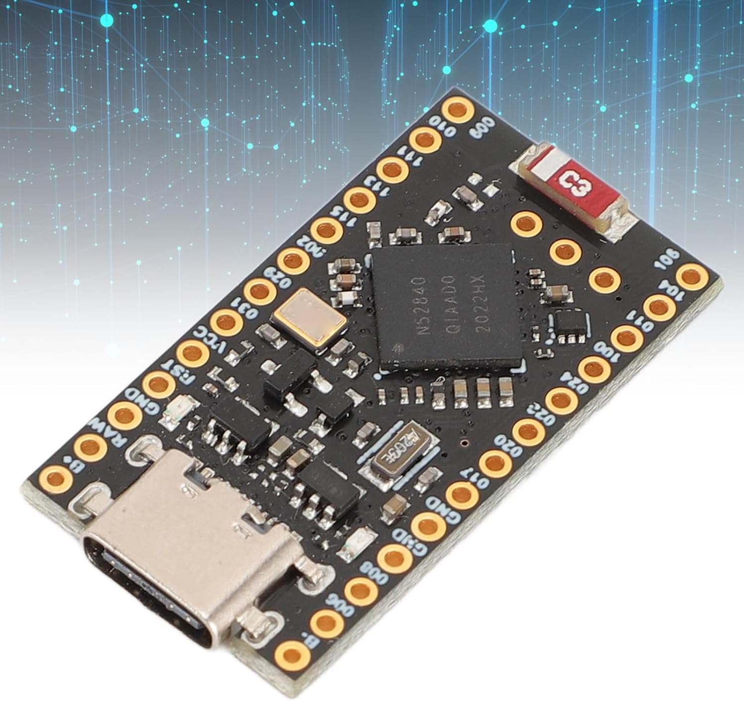 NRF52840 Development Board Compatible with Nice Nano V2.0, Wireless Bluetooth Charging Management Module, Computer Spare Parts For image number 3