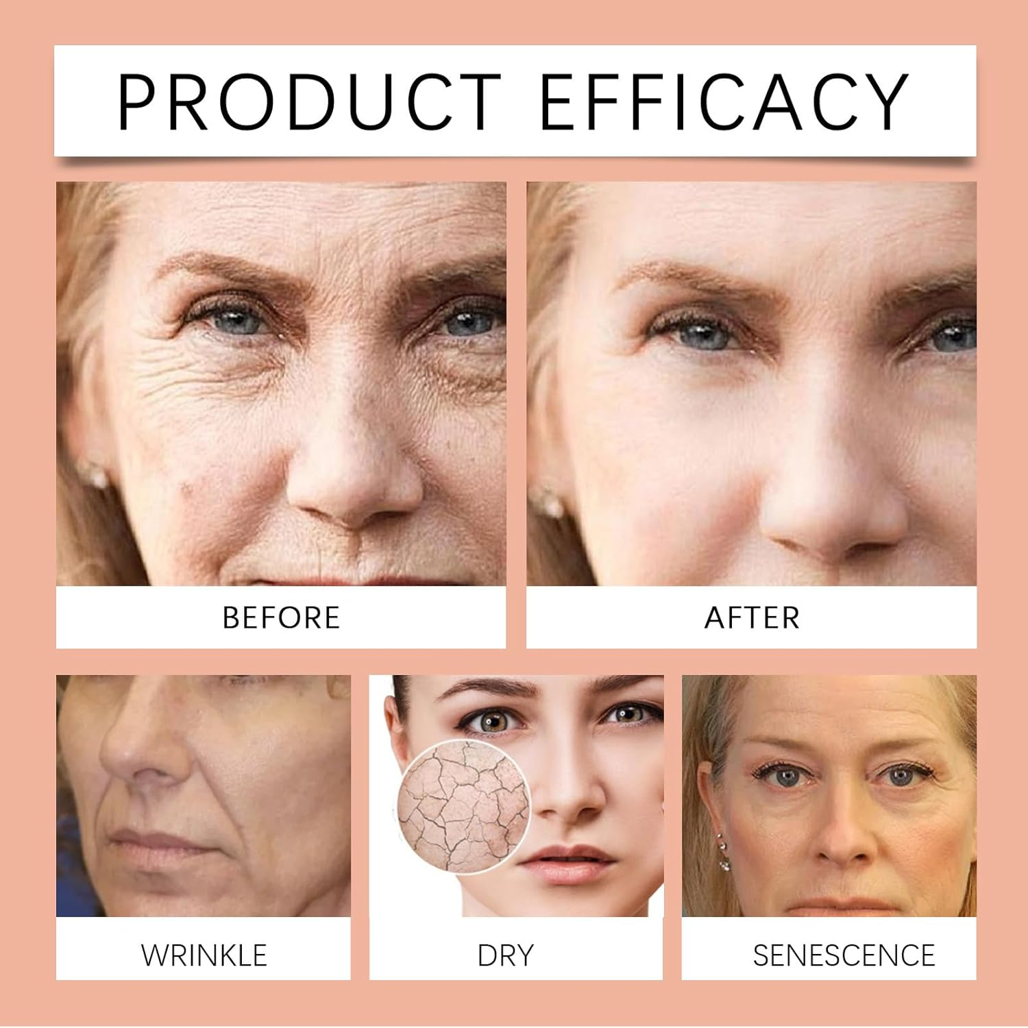 Facial Oil Moisturizer - 60ML Firming & Hydrating Face Oil for Women, Anti-Aging Facial Serum with Paracress Extract, Suitable for Dermaplaning, Skincare Oil for Fine Lines & Intense Hydration (1PCS) - 2Pcs image number 3