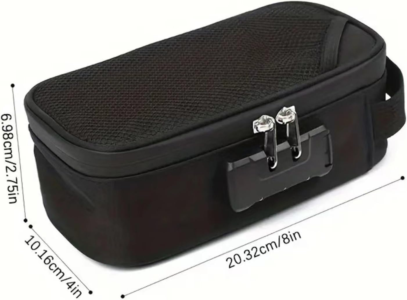 Smell Proof: for Document Files, Lockable Storage Case, Professional Document Holder | Travel Storage Case, Document Organizer,