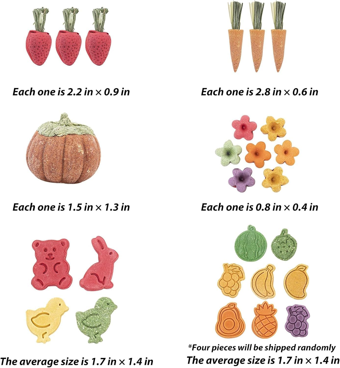 JCBCKJ Rabbit Chew Toys, Timothy Grass Sticks, Rabbit Toys-Grinding Sticks, Suitable for Rabbits, Hamsters, Chinchillas, and Other Rodent Pets of Ideal Snacks (30-1) image number 2