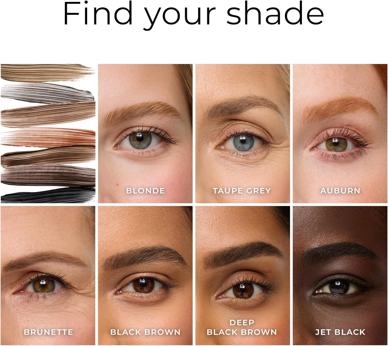 Wunderbrow Brow Gel, Blonde - Jet Black image number 2