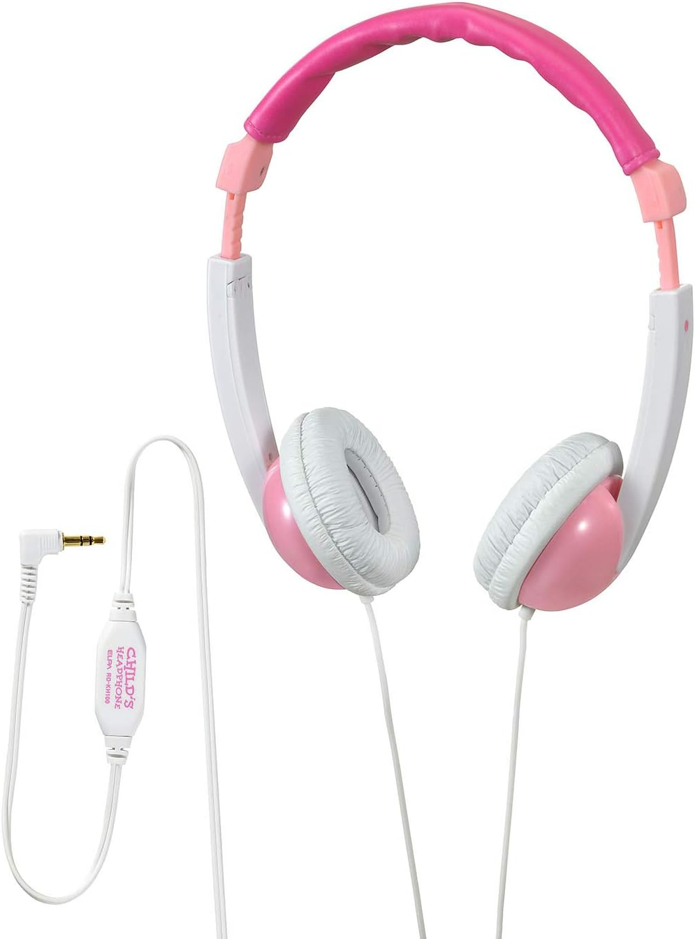 ELPA RD-KH100(PK) Children'S Headphones, Pink, Equipped with Volume Suppression Function to Protect Children'S Ears - Blue image number 6