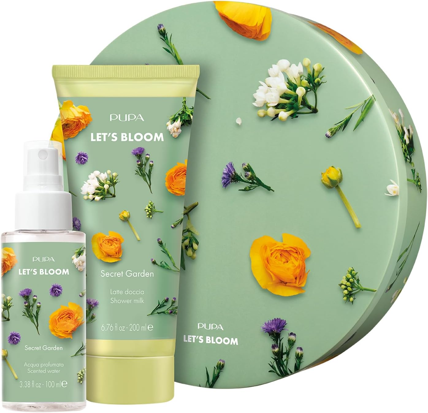 PUPA Secret Garden Shower Milk Box + Body Water image number 1