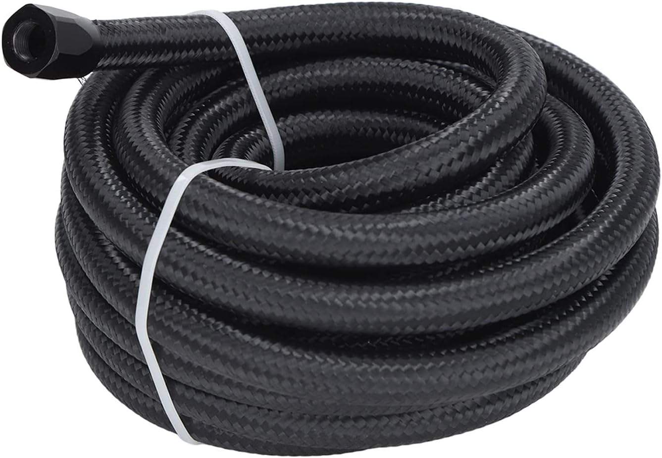 6AN 20Ft Fuel Line Hose Kit Aluminum Black Anodized 500 Psi Universal Fuel Line with 10PCS Swivel Fuel Hose Fitting Adapter Kit for Car Ship image number 4