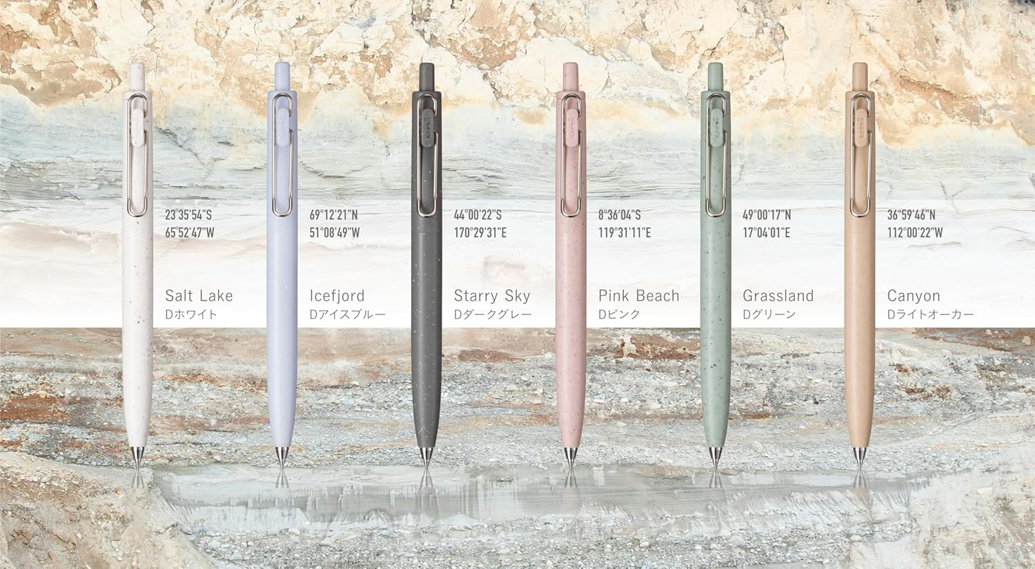 Mitsubishi Pencil UMNSFT05D.13 Gel Ballpoint Pen Uni-Ball One F 0.5 D Pink image number 1