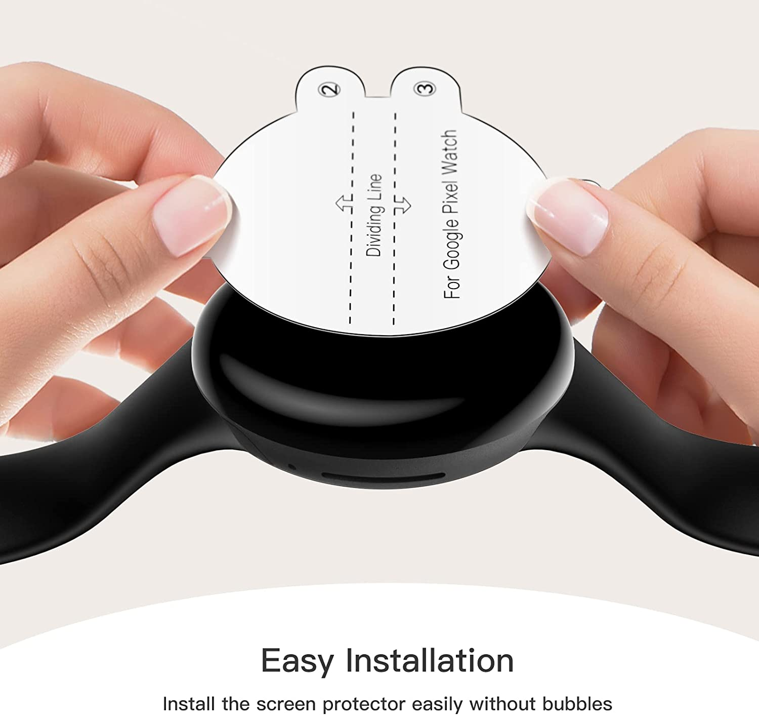 Jetech Screen Protector for Google Pixel Watch 4/3 / 2/1 41Mm, Anti-Scratch Self-Healing Soft TPU Film, HD Clear, 6-Pack image number 6