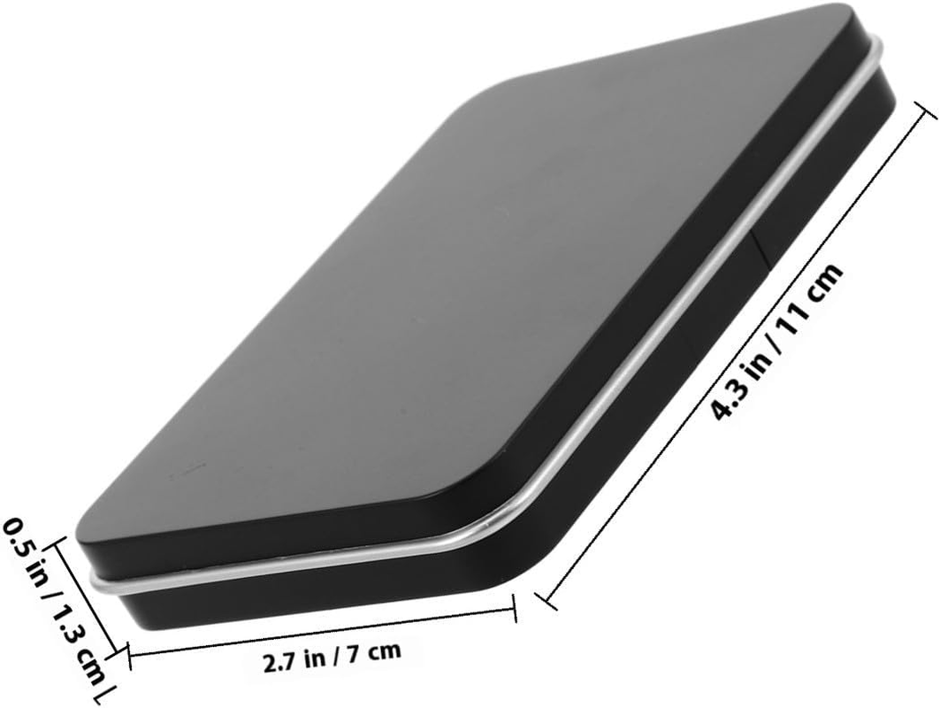 SEWACC Matte Black Magnetic Makeup Palette Case with 18-Grid Refillable Eyeshadow Pans DIY Eyeshadow Making Kit Magnetic Cosmetics Storage Box for Lipstick and Blush Organizer