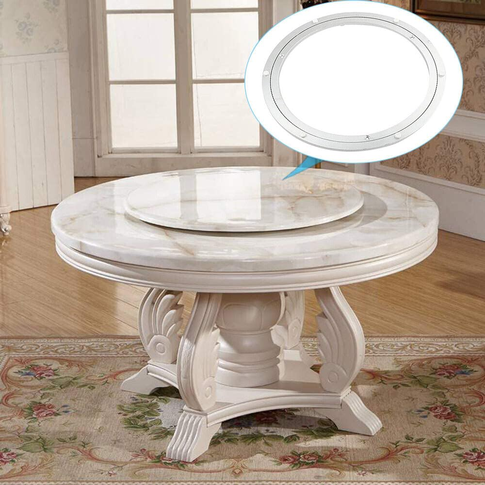 18" Heavy Duty Aluminium Lazy Susan Rotating Bearing Turntable round Swivel Tool image number 4