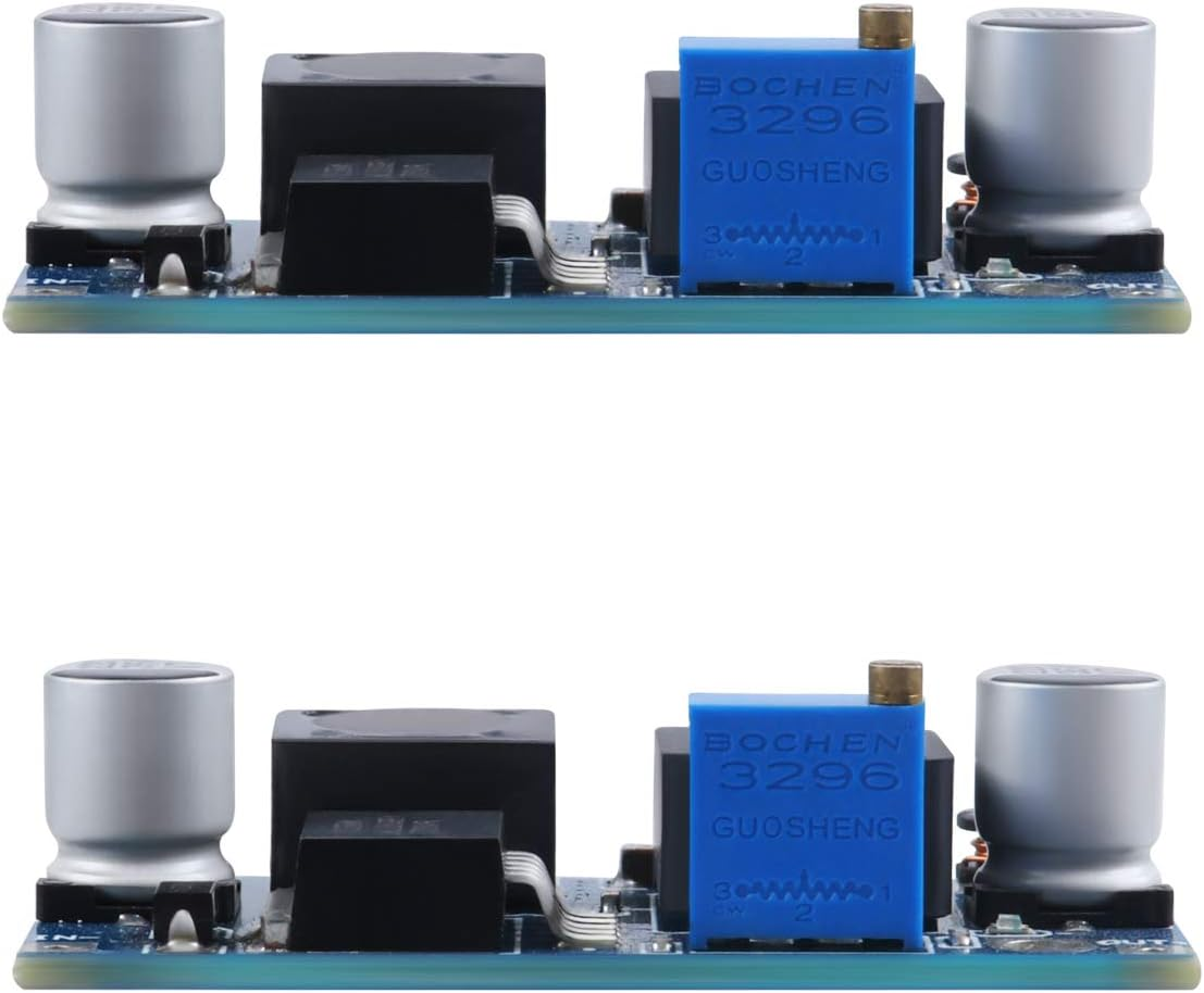 [2-Pack] Adjustable DC Buck Boost Converter XL6009 Automatic Wide Voltage Regulator 5-32 V to 1.25-35 V Voltage Module