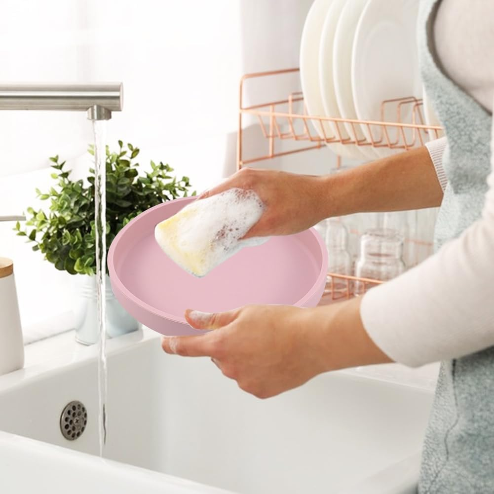 LOMUG Cat and Dog Feeding Bowl, Pack of 3, Silicone Cat Bowl, Drinking Bowl, Cat Bowl, Pet Bowls for Dry Food, Cat Plate for Dry Food and Wet Food image number 6