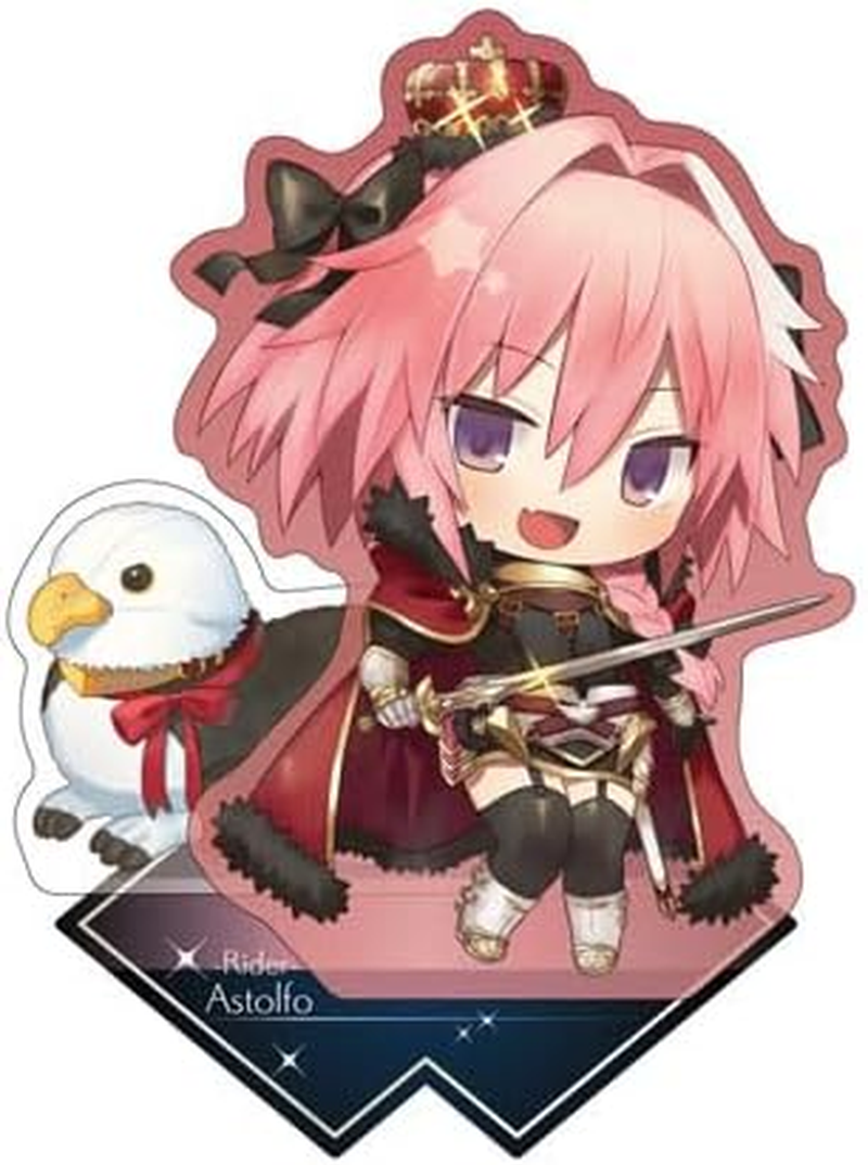 Algernon Products Fate/Grand Order Charatoria Acrylic Stand Rider/Astrofo Approx. W 3.9 X H 3.9 Inches (100 X 100 Mm), Acrylic image number 1