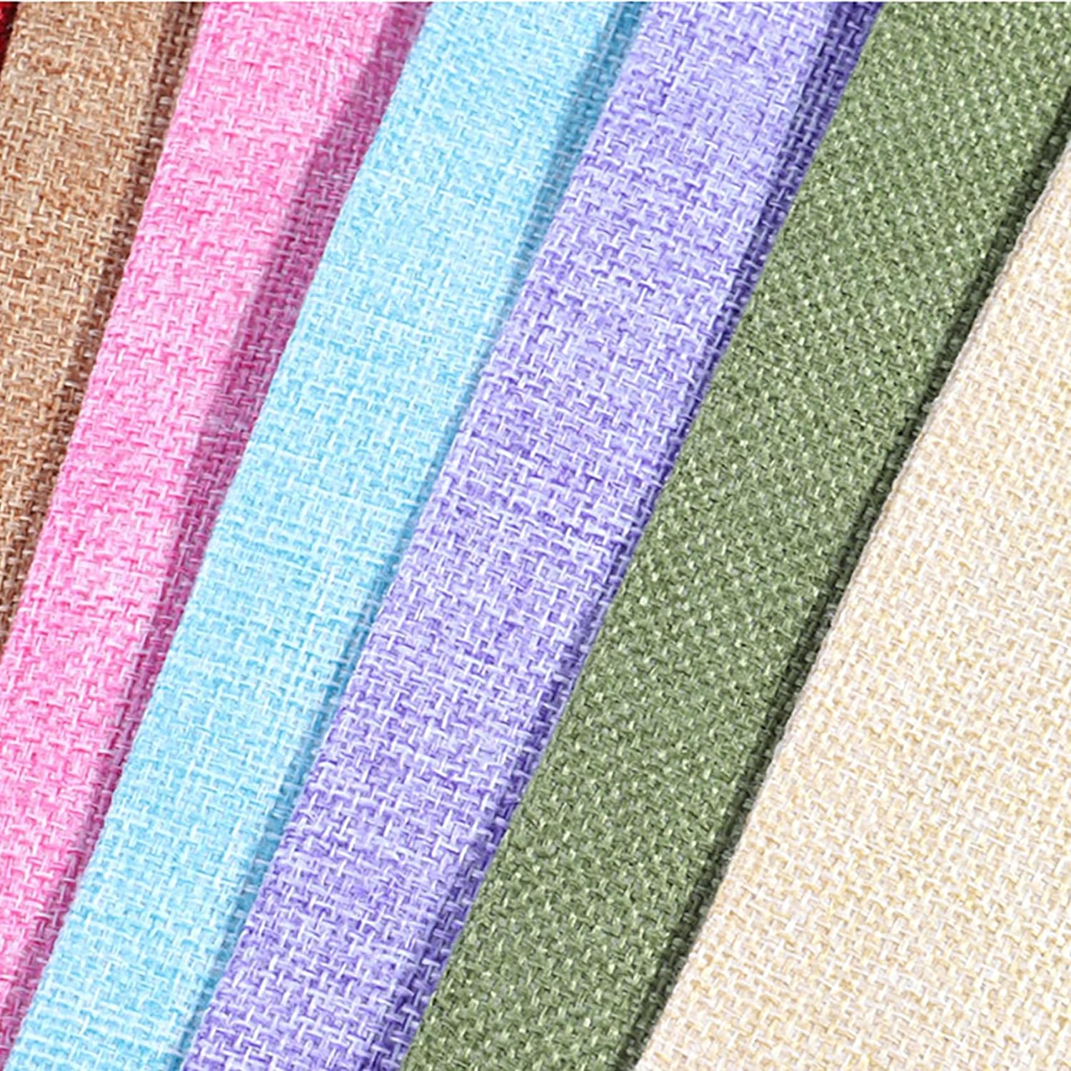 Tunghey Premium Burlap Wine Bags and 24Pcs Gift Tags, 12Color Reusable Wine Gift Bags with Drawstrings, Wine Bottle Bags, Wine Bags for Wedding, Birthday, Blind Tastings, Christmas, Travel,Party (24Pack) - 24Pack image number 6