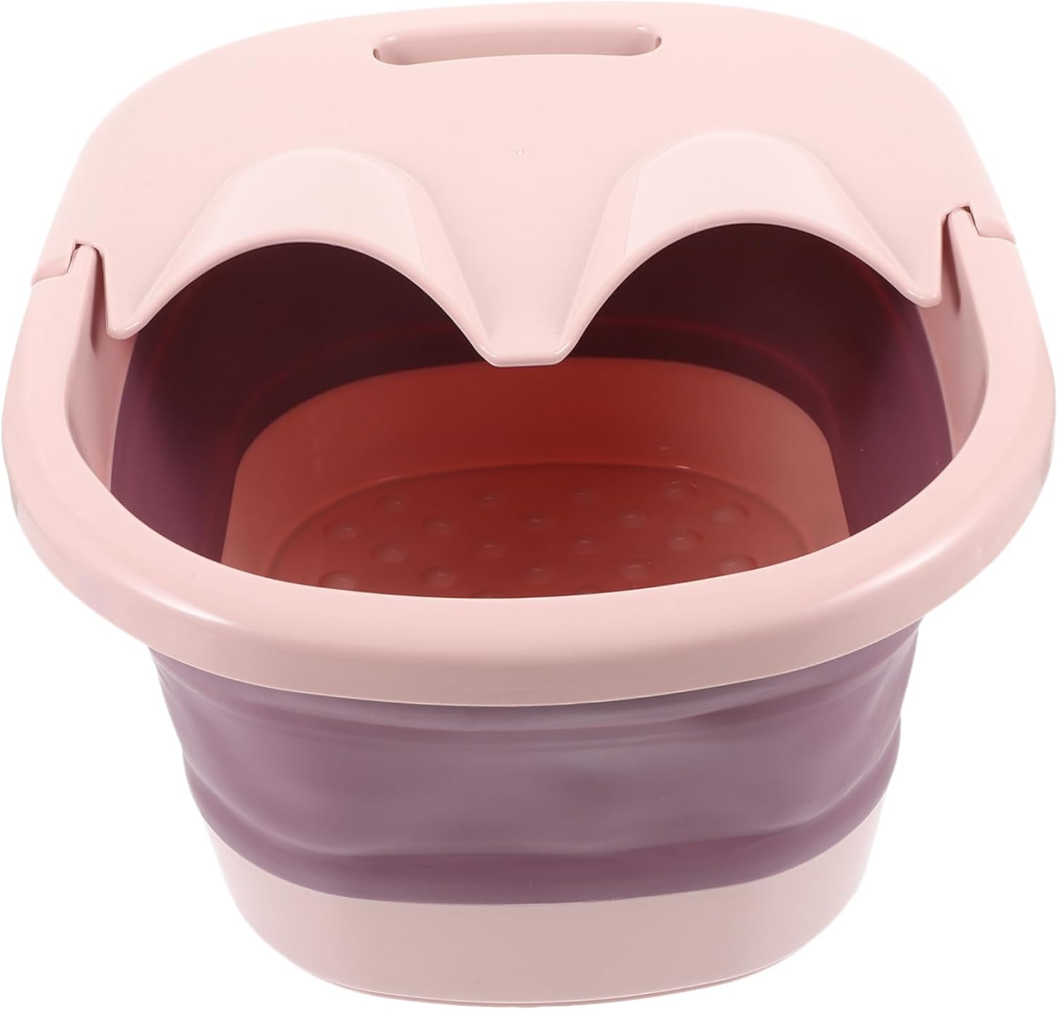 COOLHIYA Soaker Bath Foot Basin Bucket Portable Tub Foldable Wash Soak Hot Large Tall Inflatable Spa Foot Bath Soak Tub Bathtub Extra Travel Lightweight Fold Leg Pot Footbath Washer Constant Square Detox Pedicure Drainage Temperature Basket Dish Tray Slip Water Bowl Foot Bath Basin for Soaking Feet Ice Bubble-Footed Shower Sink Heel Desiccant Scraper Gel Bag Camp Cover Wide Container Pool Tank Handle Outdoor Plastic Sponge Organiser Loofah Dispenser Hike Seat Grout