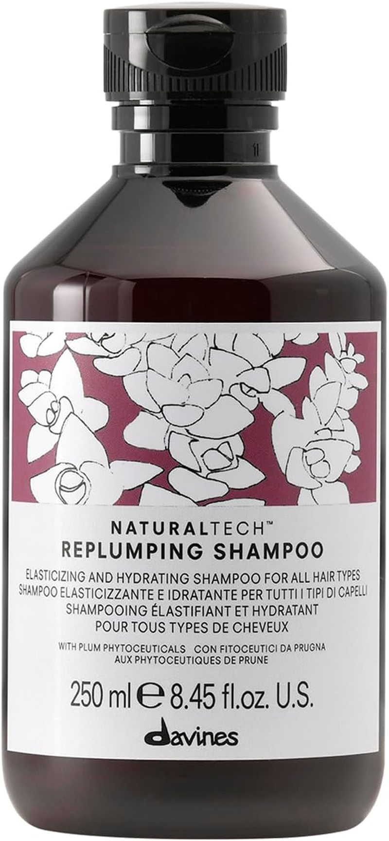 Davines Naturaltech Replumping Shampoo by Davines for Unisex - 8.45 Oz Shampoo, 253.49999999999997 Milliliters image number 6